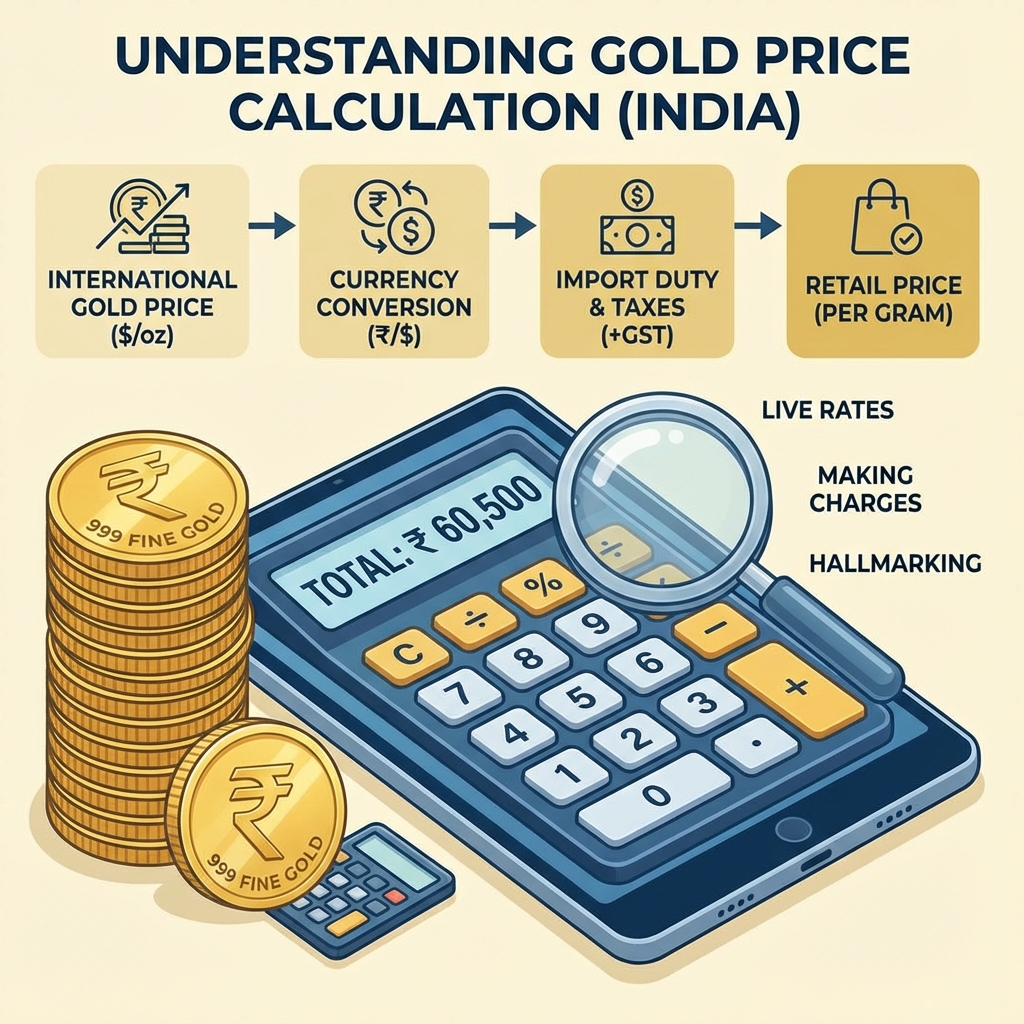 How Gold Price Is Calculated in India