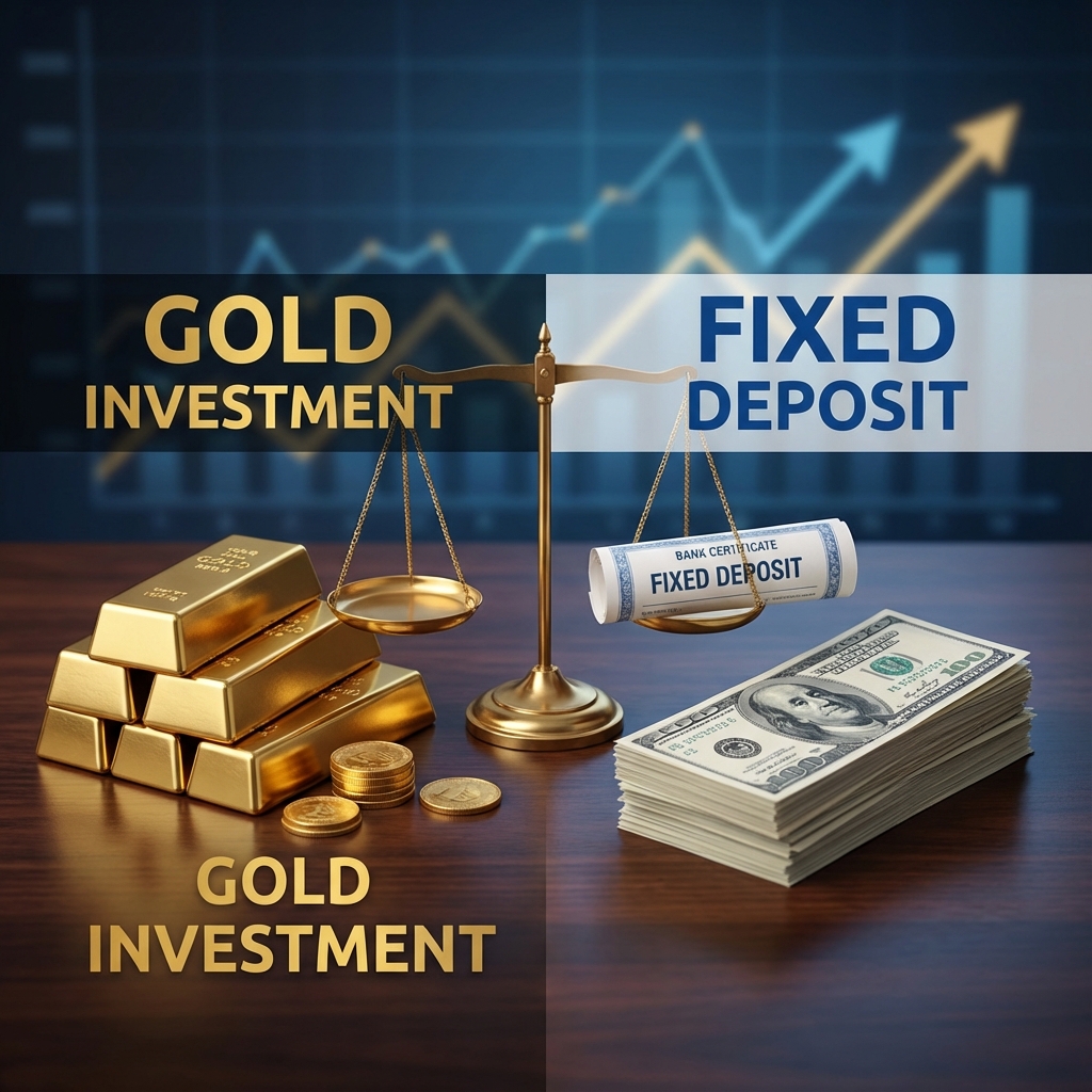 Gold vs Fixed Deposit - Which Is Better in 2026?